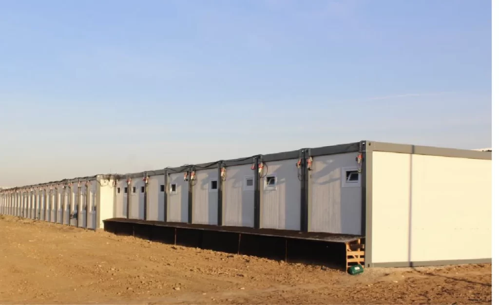 REFUGEE CAMPS 3 Modular Refugee Housing Units