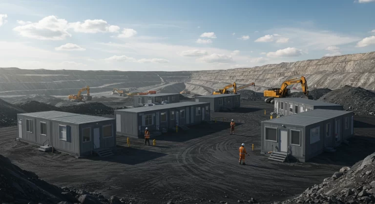 coal mining camp accommodation prefab