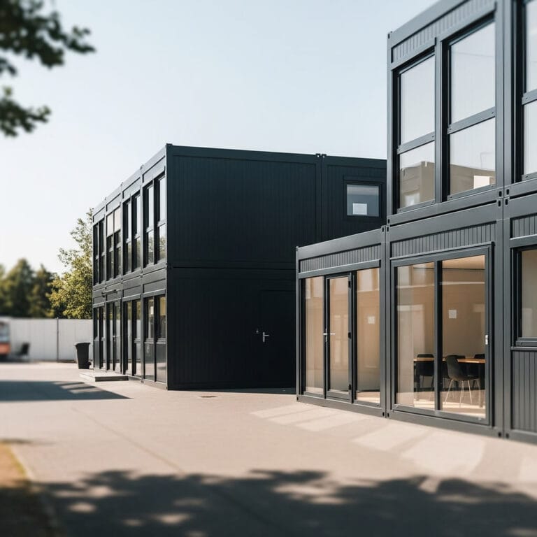 Bâtiments Modulaires Temporaires 8 temporary buildings container
