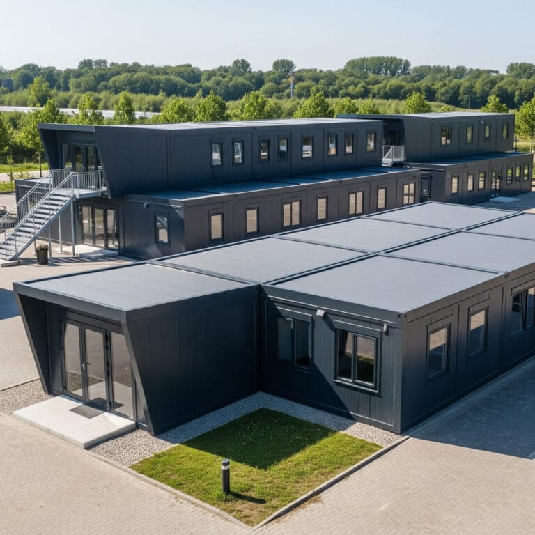 Bâtiments Modulaires Temporaires 9 temporary buildings