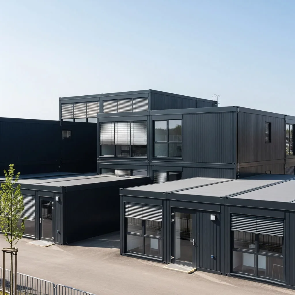 Edificio Modulare MOC 857 Pezzi – Ufficio Non Arredato Con Interni, Blocchi Da Costruzione